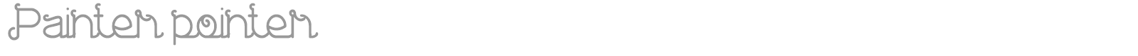 Painter Pointer font preview
